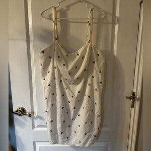 H&M EMBROIDERED CHERRY DRESS